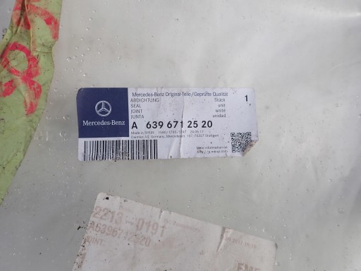 MERCEDES VITO II W639 Dichtsatz Tür Fenster links