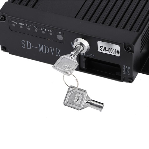 Mini Realtime Car Mobile DVR 4ch видео / аудио