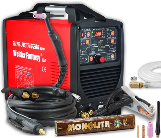 ЗВАРЮВАЛЬНИЙ АПАРАТ WELDER FANTASY TIG MINI JET 200 ЕЛЕКТРОДИ