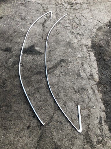 Обшивка кузова A4 B8 седан правый хром