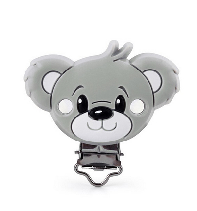 Підвіска-пустушка KS, відтінки сірого та сріблястого