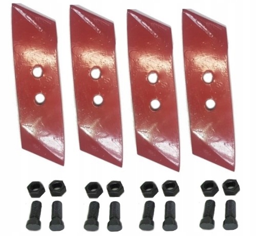 56034 - Kverneland долото набор 4шт левый + винты 063090