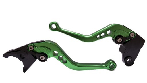 CNC0042G - Kawasaki ZX9R ZX 9 R 00-03 спортивні ручки зелені