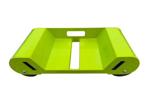 Візок ролик під обрив колеса 2200kg 1W 4 Лайм