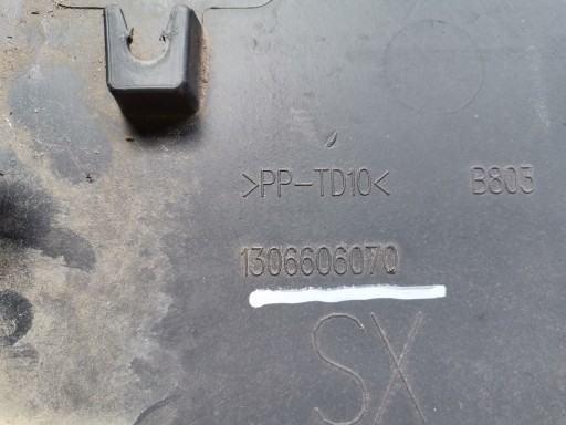 moulding side left FIAT DUCATO III JUMPER BOXER 1306606070