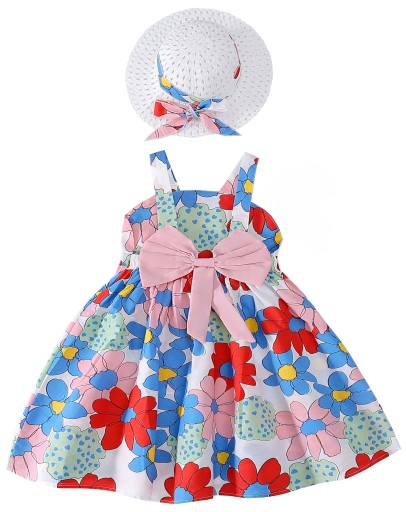 Розкльошена сукня з капелюшком Nossiemodnie DDSU011 92 розмір