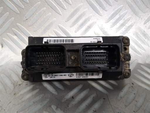 Компьютерный контроллер двигателя fiat panda ii 2003-2012 1.1 b 55192634 оригинал