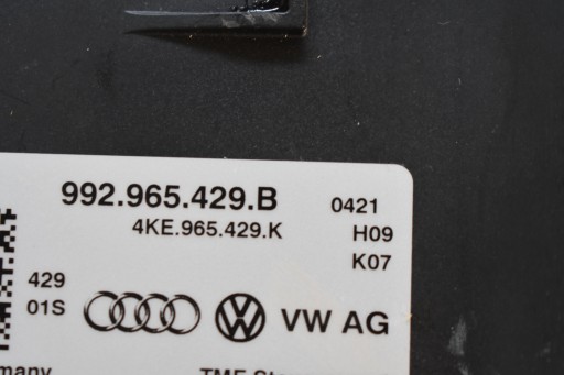 IDEALNY modul Bedienteil feszültség PORSCHE AUDI 1