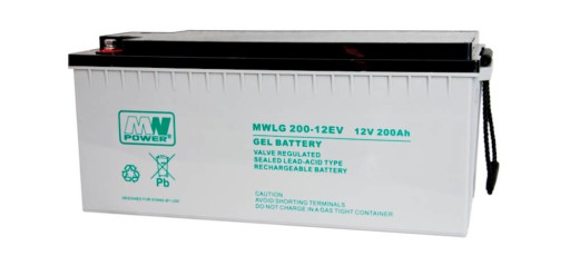 Аккумулятор mwlg 200-12ev (12v-200ah, гель-пвх/522*238*218)