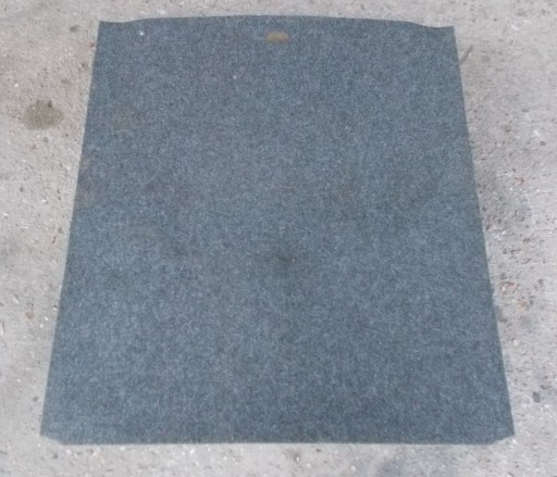 SKODA SUPERB 2.0 TDI 13R mats carpet boot 3T9863463F