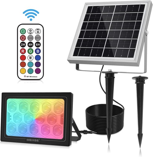 СВЕТОДИОДНЫЙ ПРОЖЕКТОР НА СОЛНЕЧНОЙ БАТАРЕЕ IP66 ВОДОНЕПРОНИЦАЕМЫЙ PIL