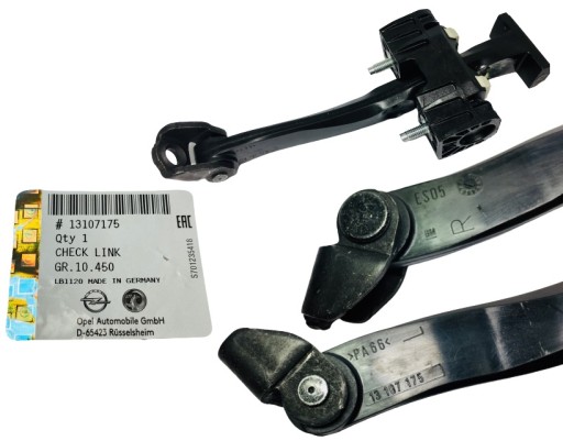 13107175 - ОРИГИНАЛЬНЫЙ ДВЕРНОЙ ОГРАНИЧИТЕЛЬ OPEL