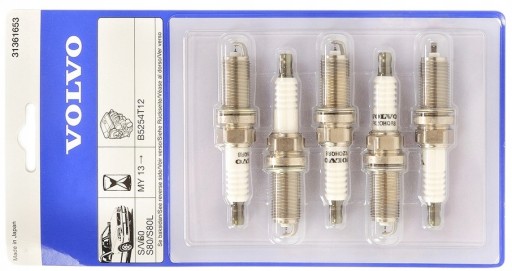 Свічки запалювання oe volvo s60 v60cc s80 xc60 5cyl 31361653
