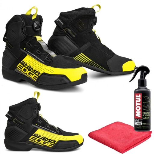 Мотоциклетні черевики SHIMA EDGE WP Fluo 47