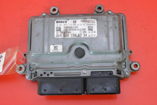 Bedienteil Computer DES MOTORS A6401506734 MERCEDES B-KLASA W245 2.0 CDI 109 KM