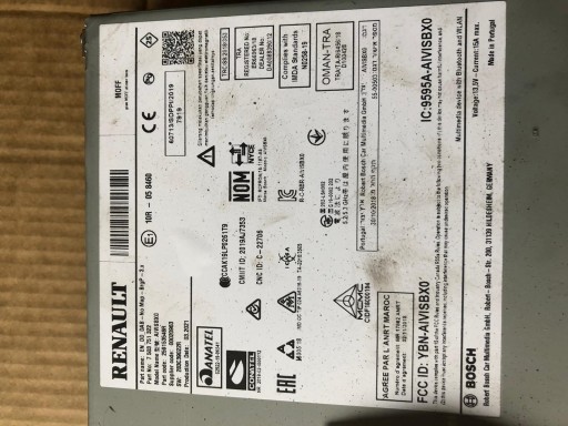 RADIO navigation CLIO V 259153546R