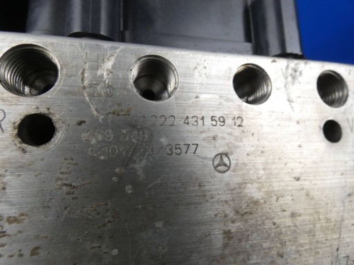 MERCEDES S KLASA W222 pump ABS control unit