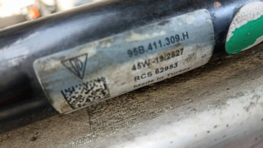 PORSCHE MACAN 95B axle beam subframe axle beam front 8R0399315J STABILIZATOR 95B411