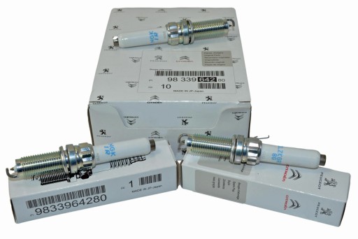 3x свічки іридієві свічки запалювання 1.2 thp puretech peugeot 9833964280 oe