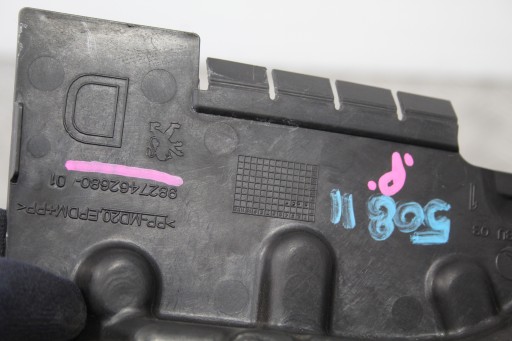 cover of a hinge right PEUGEOT 508 II 2 9827462680