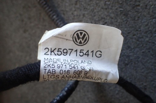 CÂBLAGE CÂBLAGE PDC ARRIÈRE VW CADDY 15- 2K5971541G