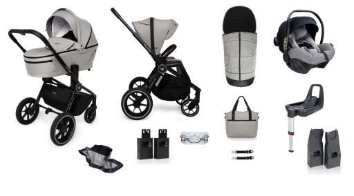 Коляска 4в1 Muuvo Quick 4.0 Steel Grey