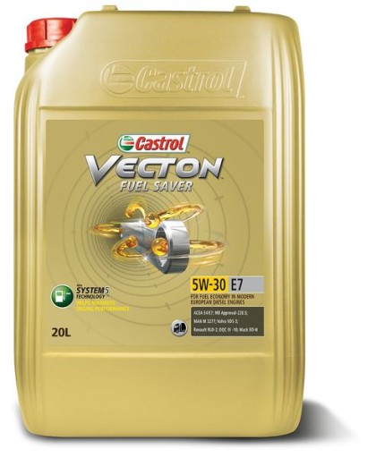 МАСЛО CASTROL VECTON FUEL SAVER E7 5W30 20л