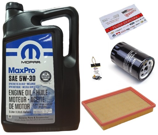 MOPAR 5W30 + ФИЛЬТРЫ JEEP GRAND CHEROKEE 3.7 05-06