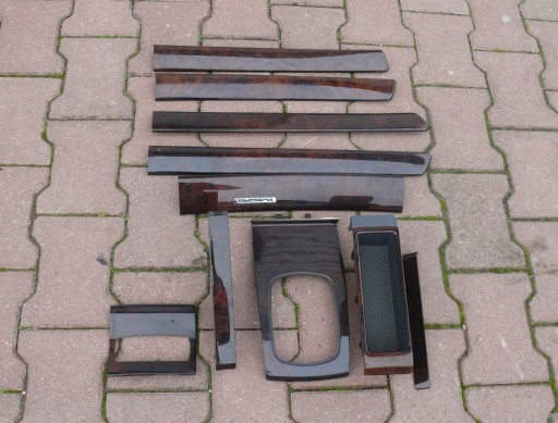 mouldings DEKORY wood of the dashboard door TUNELU SRODKOWEGO AUDI S6 A6 C5 QUATTRO