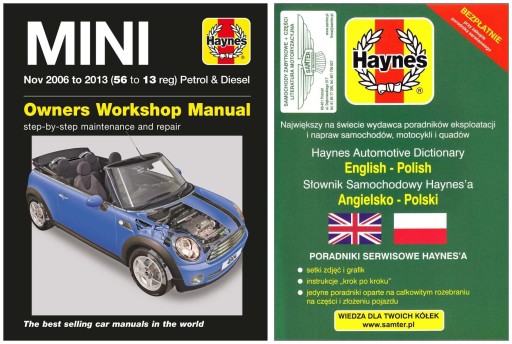 Mini First One Clubman Cooper 2006-13 instr Haynes