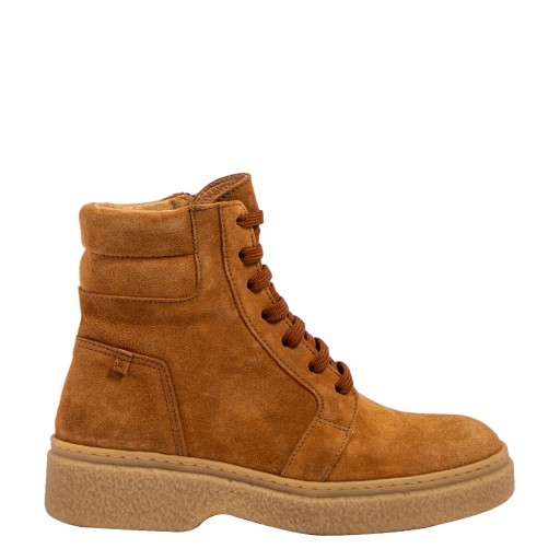 Členkové čižmy El Naturalista N5900S ARPEA Toffee Silk Suede Veľ.38