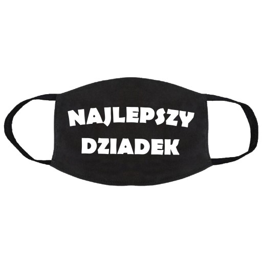 Бавовняна маска чорна 1 шт.