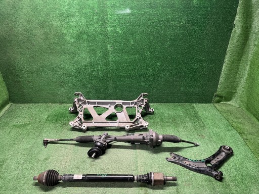 3Q0199369E - Vw passat b8 комплект коляски салазки с подвеской передний рулевой механизм