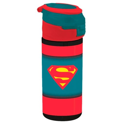 Fľaša/obchod so slamkou 500ml SUPERMAN