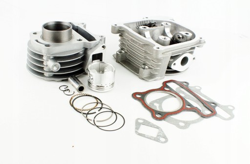 AB8V1648 - ЦИЛІНДР + ГОЛОВКА КПЛ .  4T GY6 50CCM (39MM) - без