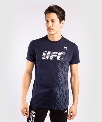 T Shirt Tričko Venum Ufc Authentic Fight Navy XL