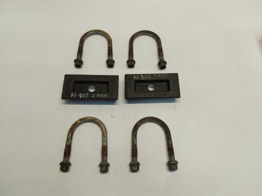 MERCEDES Sprinter W907 Support plaque resora cybant komplet A9063250254