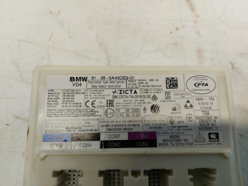BMW F40 118i module computer control unit bdc1.5E 5a43de2