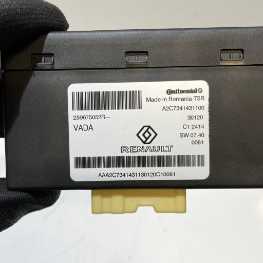 RENAULT TALISMAN LIFT MODULE CONTROL UNIT 259675052R
