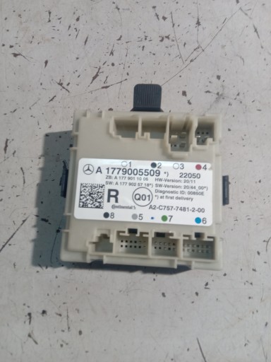 MERCEDES w177 модуль задніх дверей A1779005509