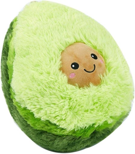 ПЛЮШЕВА ІГРАШКА ПОДУШКА У ФОРМІ АВОКАДО 30СМ