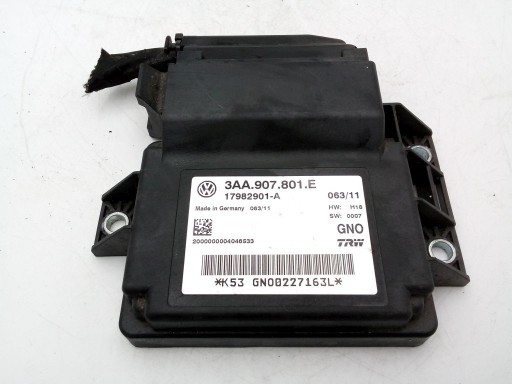 VW Passat B6 module control unit electric brake 3C8907801E