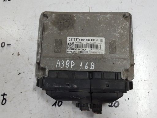 Audi a3 8p лифт 08-12r 1.6 b компьютер двигателя bse 06a906033jl