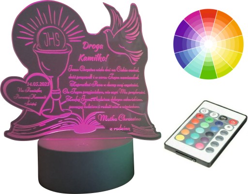 Світлодіодна статуетка «Перше Святе Причастя».