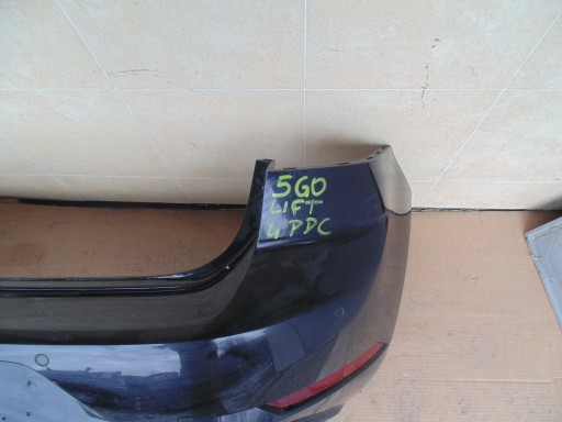 STOSSSTANGE HINTEN KOMPLET 4PDC VW GOLF VII 5G0 LIFT