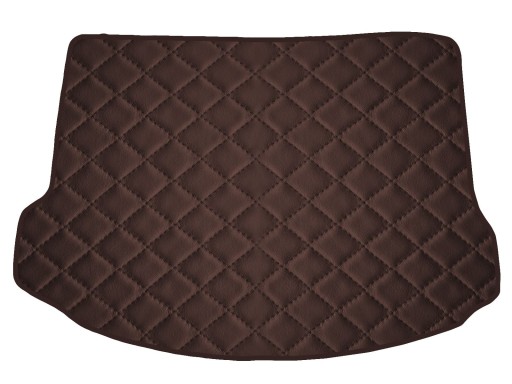 Коврик из экокожи КОРИЧНЕВЫЙ для Jaguar E-Pace X540 2017-...