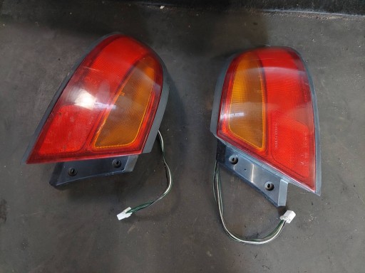 complete rear part MAZDA 323F BA 11R trunk door boot bumper rear part lights