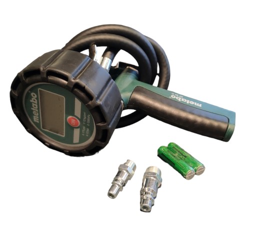 ПИСТОЛЕТ ДЛЯ НАКАЧАНИЯ ШИН METABO ЦИФРОВОЙ МАНОМЕТР