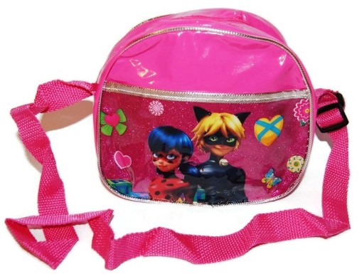 Дитяча сумочка MEINE Miraculous рожеві відтінки: Ladybug і Cat Noir
