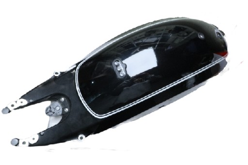 46519480770 - Задняя рама с брызговиком для BMW R18 K34 / R18 Classic